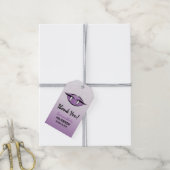 Gothic Vampire Halloween Birthday Dank je Label Cadeaulabel (Met Touw)