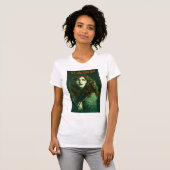 Gothic Vampire Lady T-shirt (Voorkant volledig)