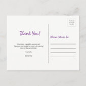 Gothic Vampire Lips Halloween Birthday Hartelijk d Briefkaart (Achterkant)