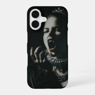 Gothic Vampire Queen Phone Case – Dark Fantasy Aes iPhone 16 Hoesje
