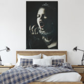 Gothic Vampire Queen Stretched Canvas – Dark Fanta (Insitu (Slaapkamer))