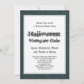 Gothic Vampire Romance Dracula en Lover Victoriaan Kaart (Achterkant)