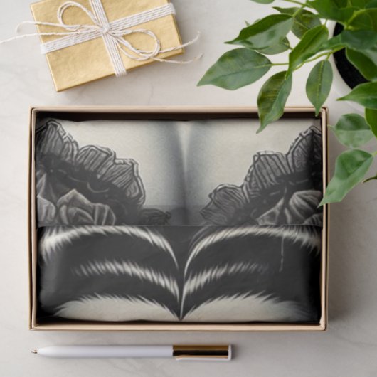 Gothic Vampire Woman Tissuepapier (Geschenk)