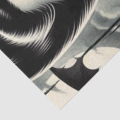 Gothic Vampire Woman Tissuepapier (Detail)