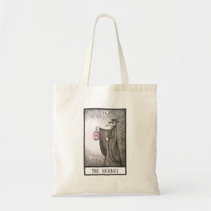 Gothic van de arts Tarot Art Hermit Lockdown Tote Bag