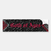 Gothic van de Bumpersticker Ages (Voorkant)