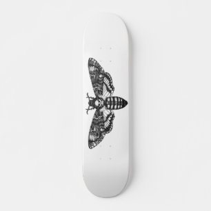 Gothic van de doodskateboard  Moth Skull Persoonlijk Skateboard