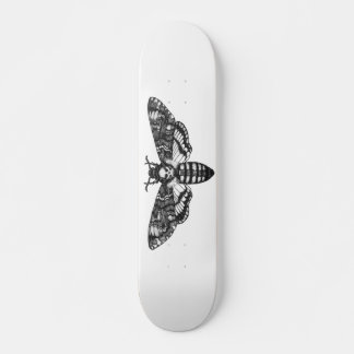 Gothic van de doodskateboard Moth Skull Persoonlijk Skateboard