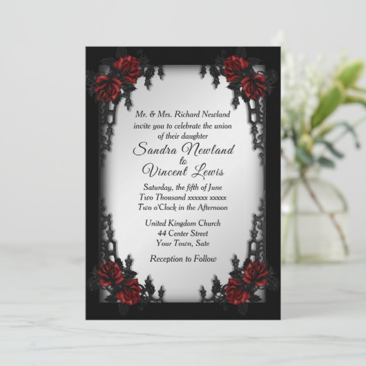 Gothic van het Franse kwart Kaart (Staand voorkant)