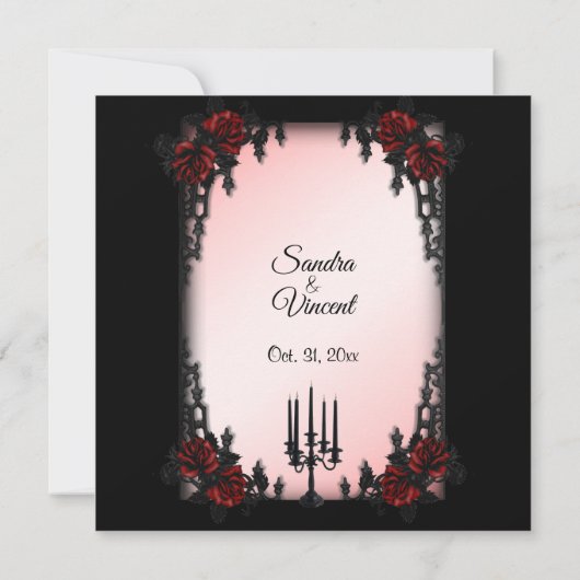 Gothic van het Franse kwart Kaart (Achterkant)