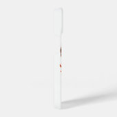 Gothic Velvet Bow Key met vleugels en maan iPhone Hoesje (Rechterkant)