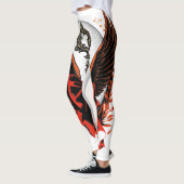 Gothic Velvet Bow Key with Wings & Moon Leggings (Links)