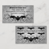 Gothic verkozen klant stoot visitekaartje (Voorkant / Achterkant)