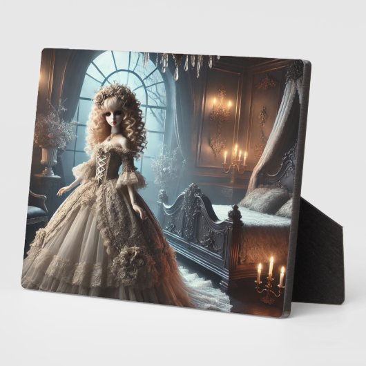 Gothic Victoriaans Doll – Enchanted Dark Fotoplaat (Zijkant)