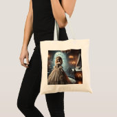 Gothic Victoriaans Doll – Enchanted Dark Tote Bag (Voorkant (product))