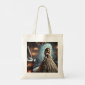 Gothic Victoriaans Doll – Enchanted Dark Tote Bag (Achterkant)
