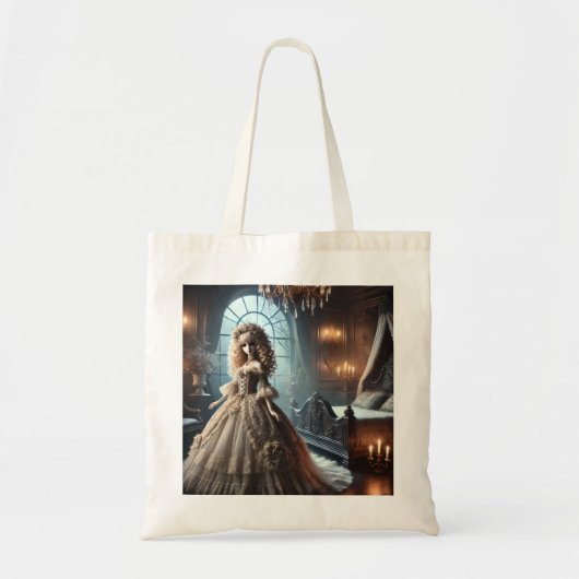 Gothic Victoriaans Doll – Enchanted Dark Tote Bag (Voorkant)