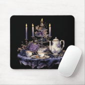 GOTHIC  VICTORIAANS HIGH TEA SERVICE MUISMAT (Met muis)