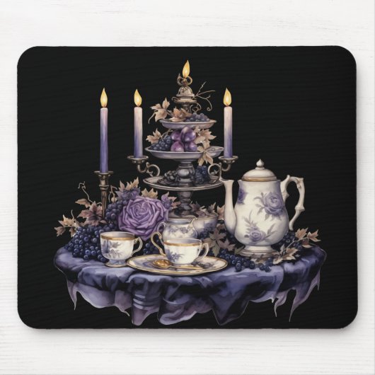 GOTHIC  VICTORIAANS HIGH TEA SERVICE MUISMAT (Voorkant)