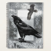 Gothic Victoriaans Raven Fantasy Art Planner (Voorkant)