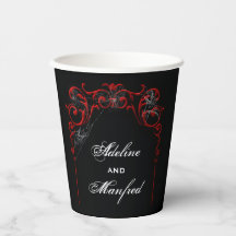 Gothic Victoriaans Spooky Burgundy