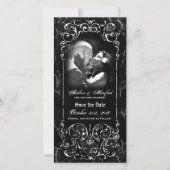 Gothic Victoriaans Spooky Custom Save the Date (Voorkant)