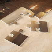 Gothic Victoriaans Zwart Vrouw Legpuzzel (Zijkant)