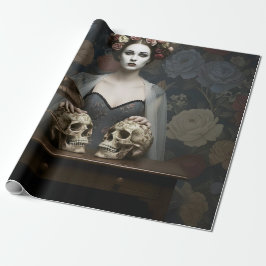 Gothic Vintage Art Design Cadeaupapier