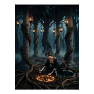 Gothic Virgo – Ritueel van de Aarde Perfect Poster