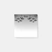 Gothic Vleermuizen Spinnenweb Post-it® Notes (Voorkant)