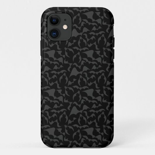 Gothic Vleermuizen Vampier Spreuken Case-Mate iPhone Case (Achterkant)