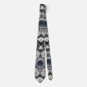 Gothic Vlinder Bloemmotief (3) Stropdas (Voorkant)