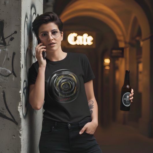 Gothic Vortex Architectuur T-Shirt