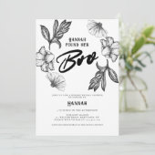 Gothic Vrijgezellenfeest Tattoo Kaart (Staand voorkant)