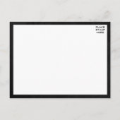  Gothic Vrijgezellenfeest zwart karton Uitnodiging Briefkaart (Achterkant)