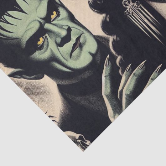  Gothic Vrouw Tissuepapier (Detail)