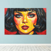 GOTHIC WASTELAND 4 CANVAS AFDRUK (Insitu (Houten vloer))