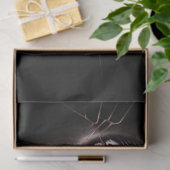 Gothic Webbed Bitten Lips Art Decoupage Tissuepapier (Geschenk)