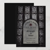 Gothic Wedding Arch Save the Date (Voorkant / Achterkant)