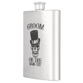 Gothic Wedding Bachelor Party Groom Custom Skull Flacon (Links)