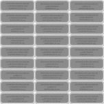 Gothic Wedding Black op Grey Guest Address Sticker<br><div class="desc">Ga de namen en het adres van uw gasten aan creëer douane het posteren etiketten in voor het verzenden van uitnodigingen. Deze stickers van adresetiketten zijn voorzien van klassieke gedrukte letters in zwart tegen een grijze achtergrond. Elk blad heeft 27 mailinglabels erop.</div>