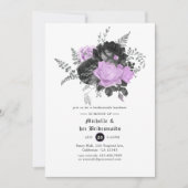 Gothic Wedding Bridesmaids Luncheon Kaart (Voorkant)