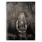 Gothic Wedding Custom Notebook Notitieboek (Voorkant)