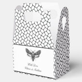 Gothic Wedding Favoriet Box – Moth & Lace Zwart &  Bedankdoosjes (Geopend)