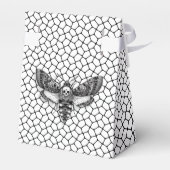 Gothic Wedding Favoriet Box – Moth & Lace Zwart & Bedankdoosjes (Achterkant)