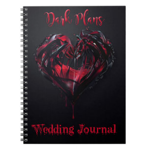 Gothic Wedding Journal-laptop Notitieboek