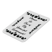 Gothic Wedding Magneet (Linkerzijde)