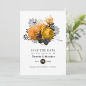  Gothic Wedding Save the Date (Staand voorkant)
