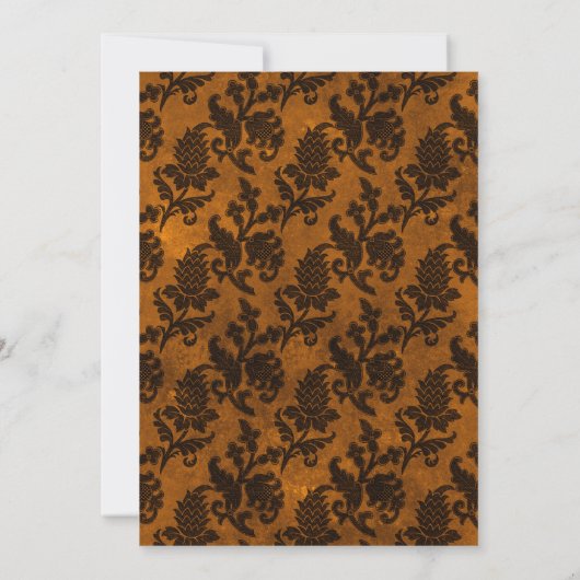 Gothic Wedding Save The Date (Achterkant)