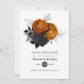  Gothic Wedding Save The Date (Voorkant)